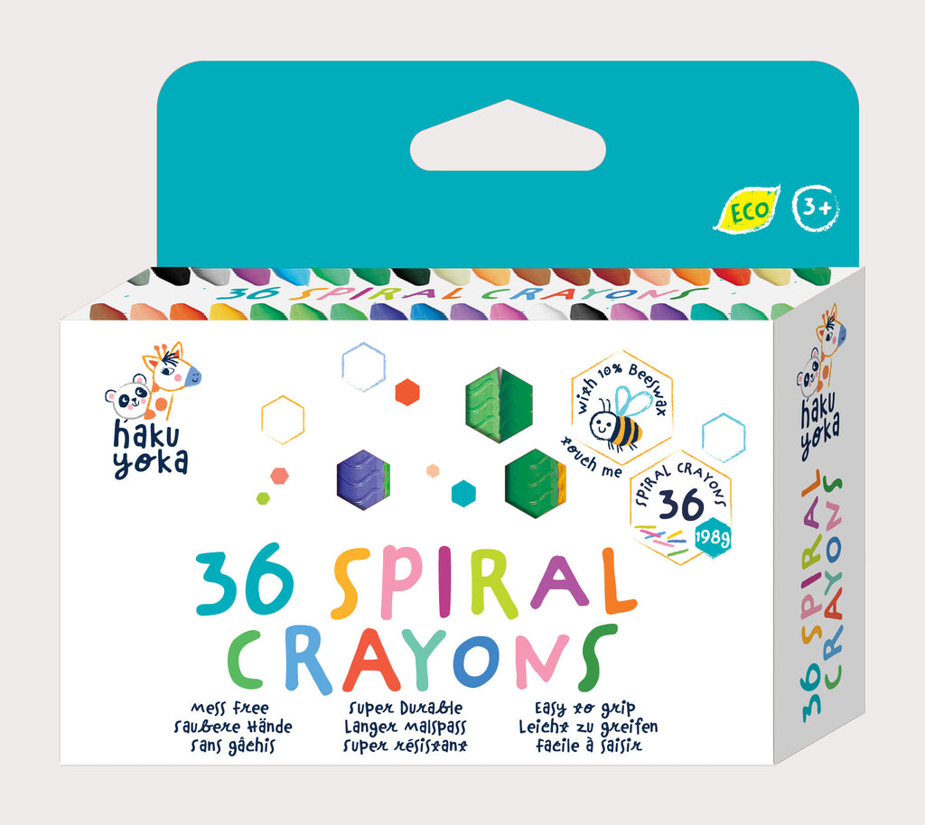 Haku Yoka Spiral Crayons