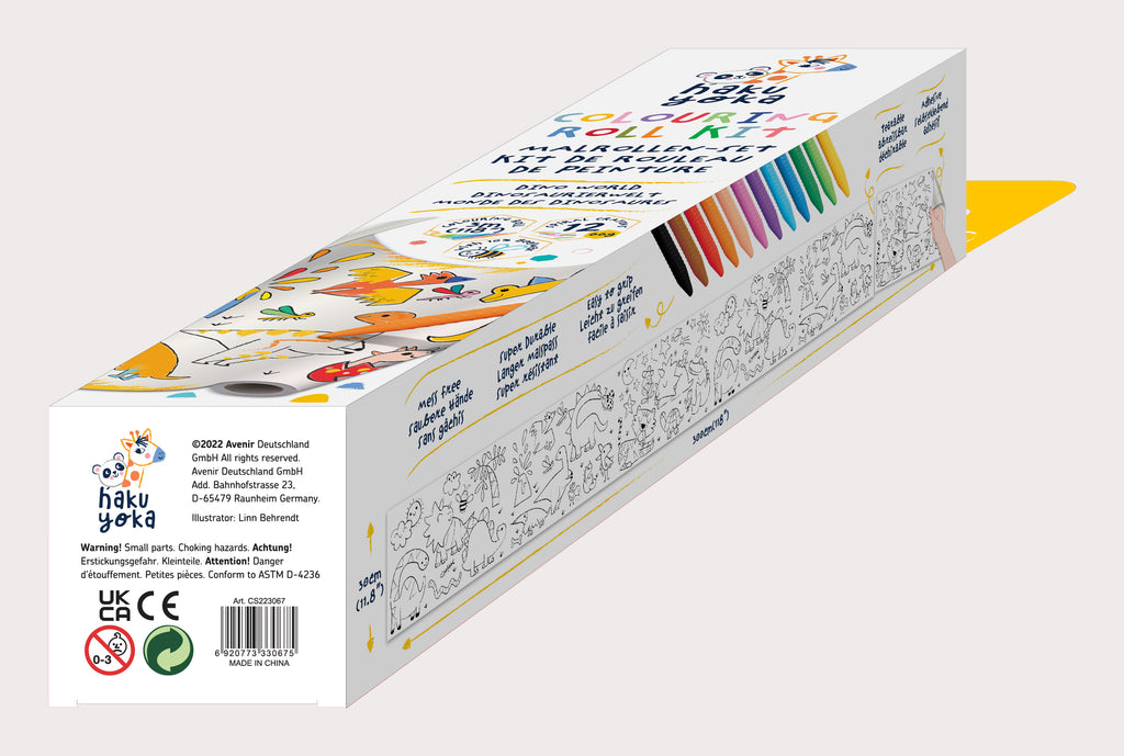 Haku Yoka Colouring Roll Kits