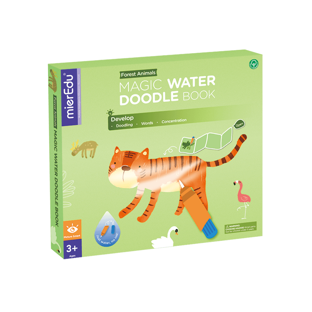 mierEdu Magic Water Doodle Book