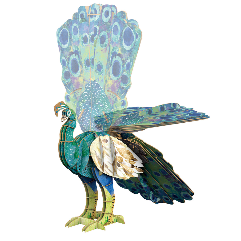 mierEdu ECO 3D Puzzles - Peacock