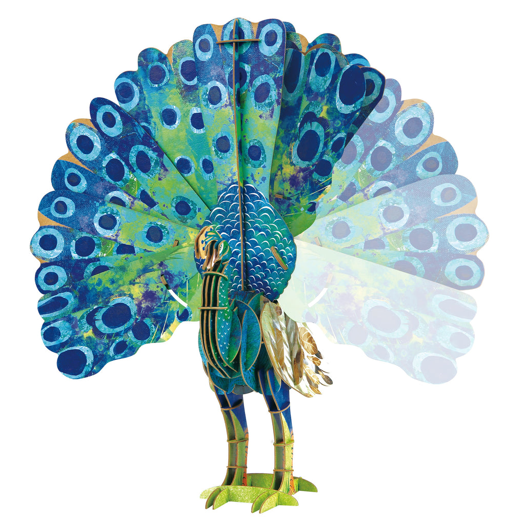 mierEdu ECO 3D Puzzles - Peacock