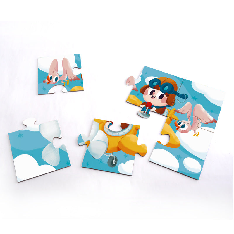 TOI 4 in 1 Puzzles - Gift Boxes