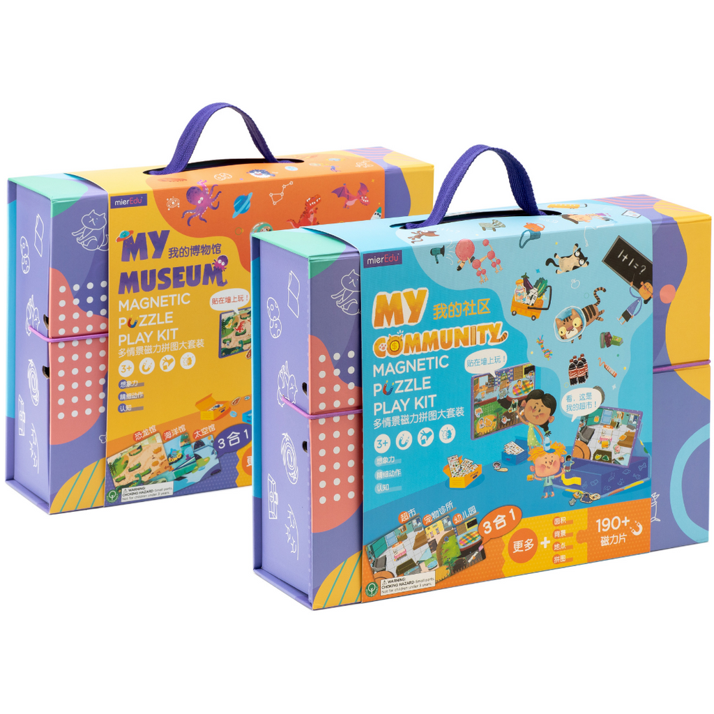 mierEdu Magnetic Puzzle Play Kits