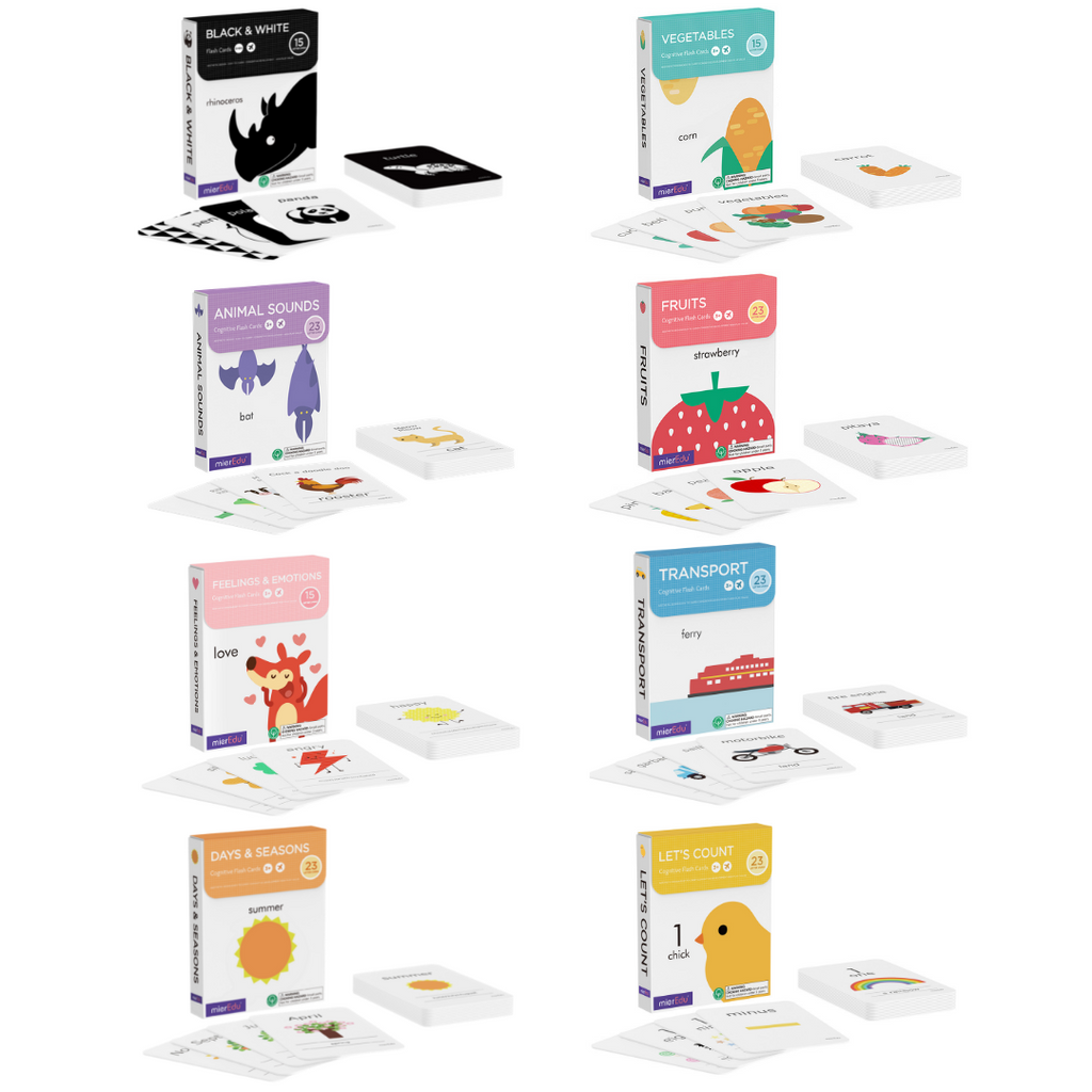 mierEdu Cognitive Learning Flash Cards